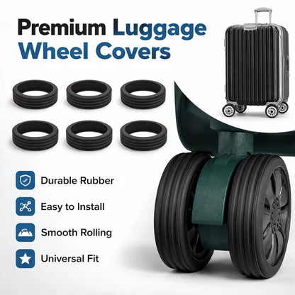 EasyYatra's Silicone Suitcase Wheel Cover Protectors