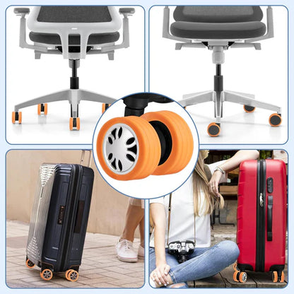 EasyYatra's Silicone Suitcase Wheel Cover Protectors