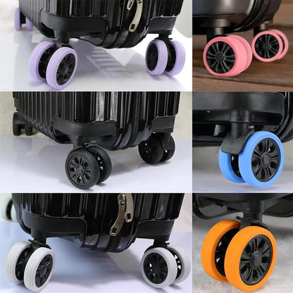 EasyYatra's Silicone Suitcase Wheel Cover Protectors