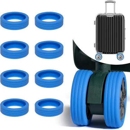 EasyYatra's Silicone Suitcase Wheel Cover Protectors